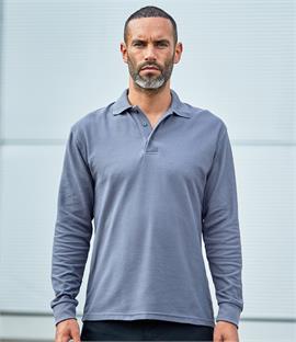 PRO RTX Pro Long Sleeve Pique Polo Shirt